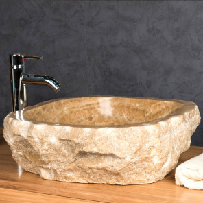 Vasque en pierre onyx